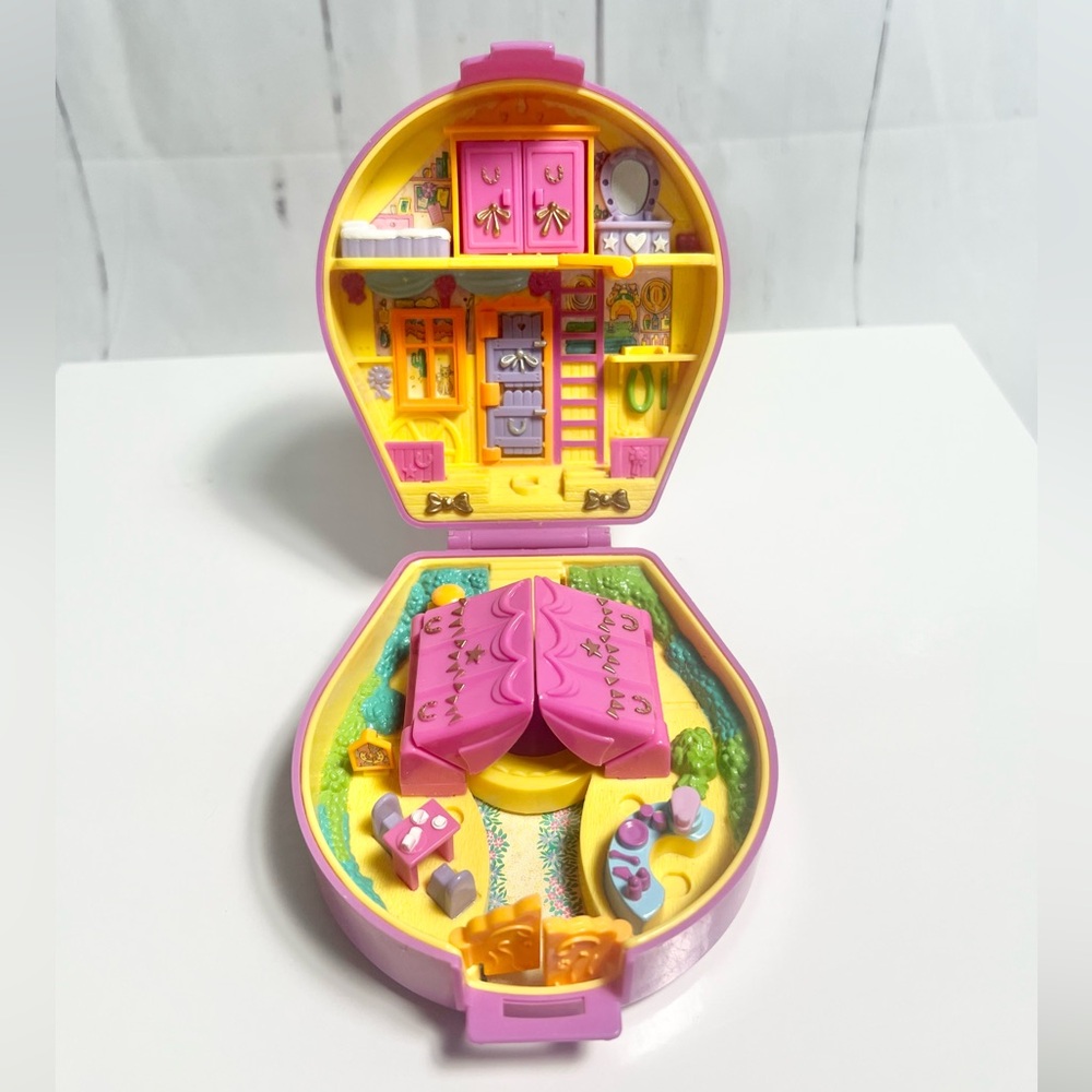 Vintage Polly Pocket 1994 Pony Ridin Show Bluebird Compact Only